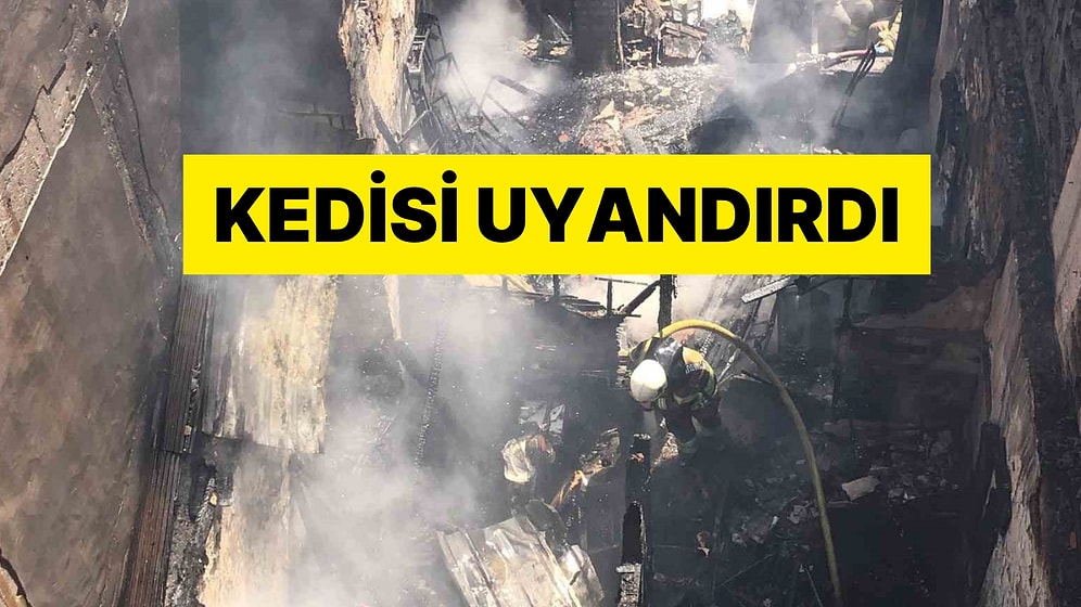 Ortaköy'de Yangın! İBB Başkan Adayının Evi Yandı: Kedisi Uyandırdı