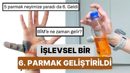 Bilim İnsanları Tek Eliminizi Daha İşlevsel Bir Şekilde Kullanabilmemizi Sağlayan 6. Parmağı Geliştirdi