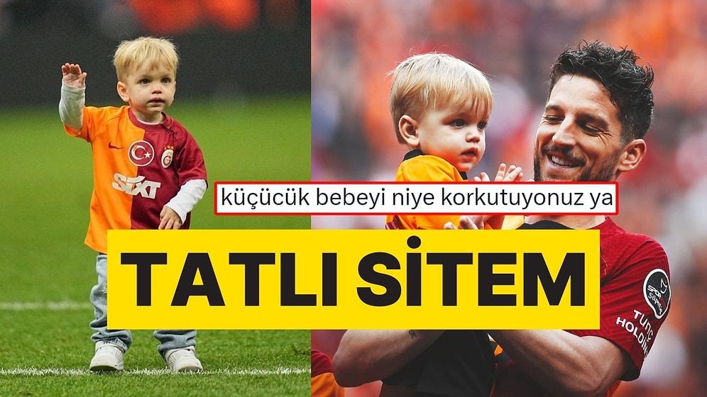 Galatasaray'ın Yıldızı Dries Mertens Oğlu Ciro'ya Gösterilen Aşırı İlgiden Biraz Bunalmış!