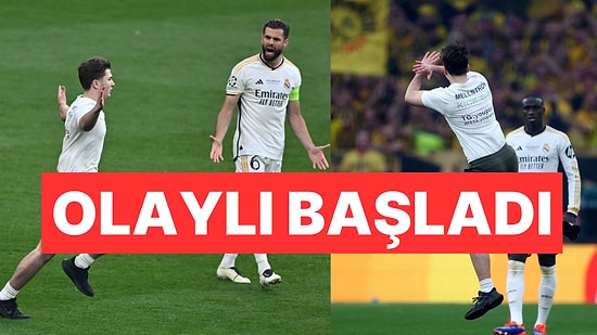 Şampiyonlar Ligi Finali Sahaya Giren Bir Taraftar Sebebiyle Durakladı