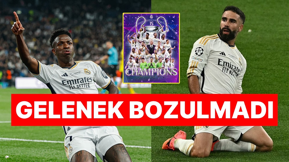Şampiyonlar Ligi'nde Kupa Real Madrid'in! Eflatun-Beyazlılar Borussia Dortmund'u 2-0 Mağlup Etti