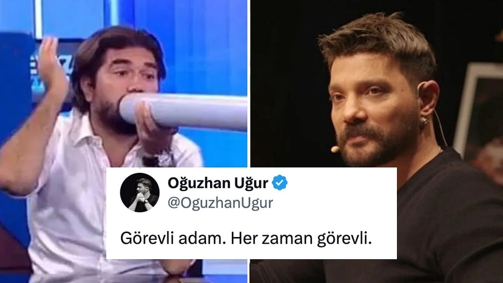 Oğuzhan Uğur’dan Rasim Ozan Kütahyalı’ya Gönderme: “Görevli Adam, Her Zaman Görevli”