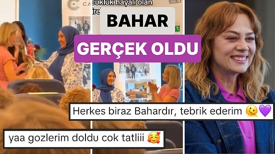 Gerçek Hayatta Bahar: Bir Kadın Çocukluk Hayalini Gerçekleştirdi ve 46 Yaşında Hemşirelikten Mezun Oldu