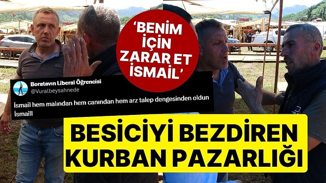 Trabzon'da Besiciyi Bezdiren Kurban Pazarlığı: 'Benim İçin Zarar Et İsmail'