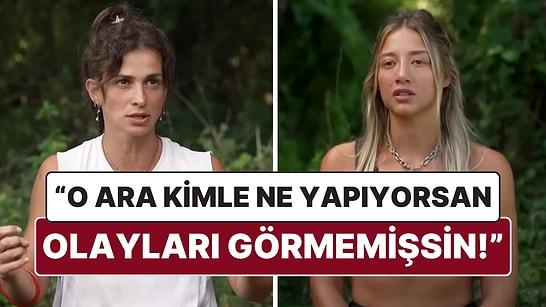 Survivor'dan Elenen Pınar, Aleyna'nın Kavga İddialarına Sert Çıktı: "Şizofren misin, Patolojik Yalancı mı?"