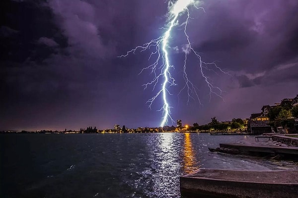 Record for the Most Lightning Strikes Survived: The record holder survived being struck by lightning seven times.