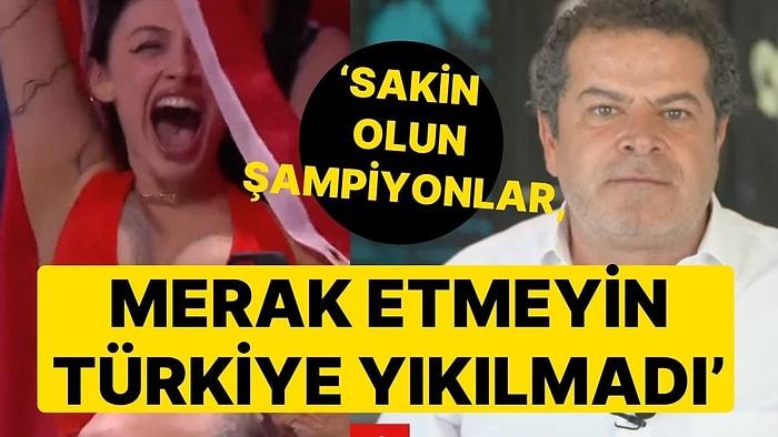 Cüneyt Özdemir, TRT'nin 'İstenmeyen Görüntü' Açıklamasını Tiye Aldı: 'Merak Etmeyin Türkiye Yıkılmadı'