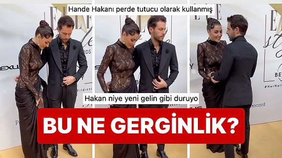 Elbiseyi Düzeltmek İçin Şekilden Şekile Giren Hande Erçel'le Gerginlikten Bayılan Hakan Sabancı Yine Olay Oldu