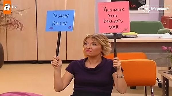 Sen Aslı Sütçüoğlu'sun!