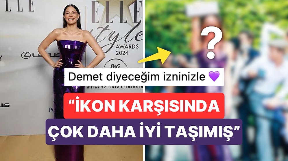 Ödül Töreninde Arşivden Giyinme Modasına Uyan Demet Özdemir Dünya Yıldızıyla Aynı Elbiseyi Giydi