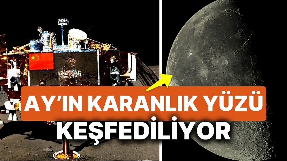 Ay'ın Karanlık Yüzünde Bir İlk! Çin'in Uzay Aracı Ay'ın Karanlık Yüzünden Örnek Topladı!