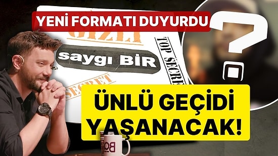 Oğuzhan Uğur, Efsane İsimleri Bir Araya Getirecek 'Saygı 1' Formatını Duyurdu!