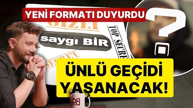 Oğuzhan Uğur, Efsane İsimleri Bir Araya Getirecek 'Saygı 1' Formatını Duyurdu!