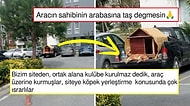 Arabasının Arkasına Köpekler İçin Kulübe Yapan Site Sakinine Sinirlenen Kadın Tepkilerin Odağında