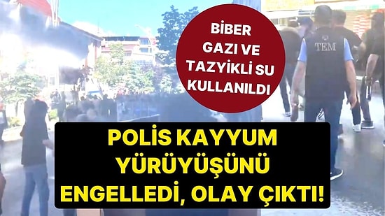 Polis Kayyum Yürüyüşünü Engelledi, Olay Çıktı: Hakkari'de DEM Partililer ile Polis Karşı Karşıya Geldi