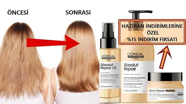 L’Oréal Professionnel Serie Expert Absolut Repair Yıpranmış Saçlar İçin Onarıcı Set İşe Yarıyor mu?