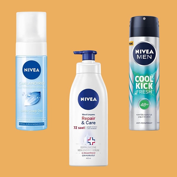 Nivea Ürünlerinde 500 TL'ye 100 TL indirim👇