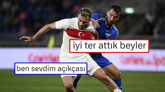 EURO 2024 Öncesindeki Hazırlık Maçında İtalya ile Golsüz Berabere Kalan A Milli Takım'a Gelen Tepkiler