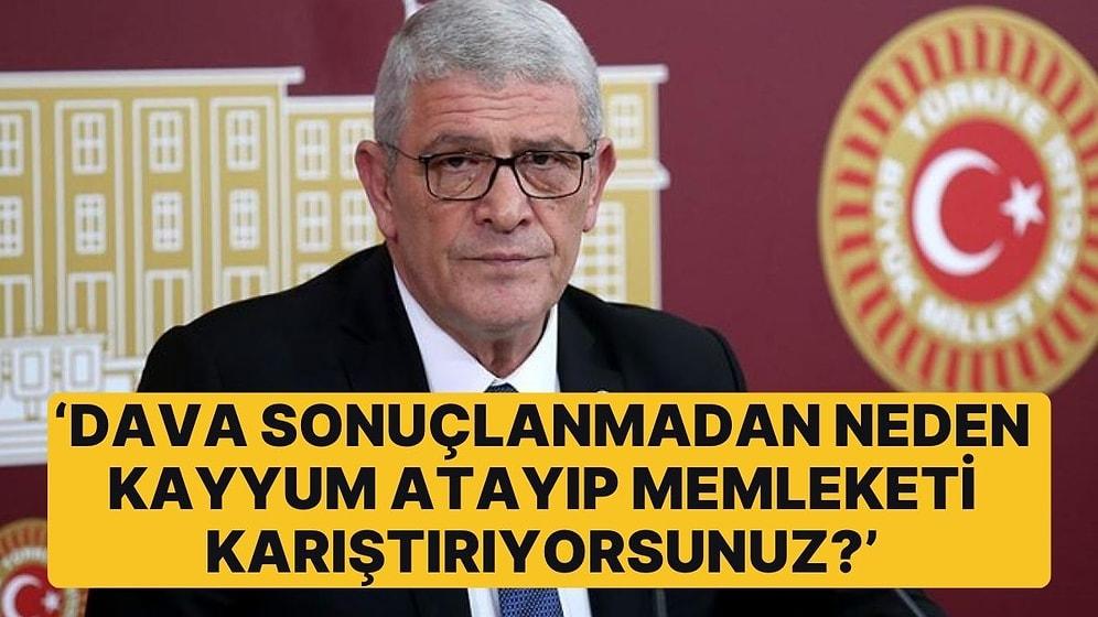 İYİ Parti Genel Başkanı Musavat Dervişoğlu, İktidarın Hakkari'ye Kayyum Atama Kararına Tepki Gösterdi