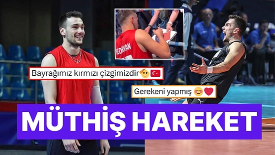 Milli Voleybolcumuz Bedirhan Bülbül'ün İmza Dağıtırken Geri Çevirdiği İsteğe Hayran Kalacaksınız