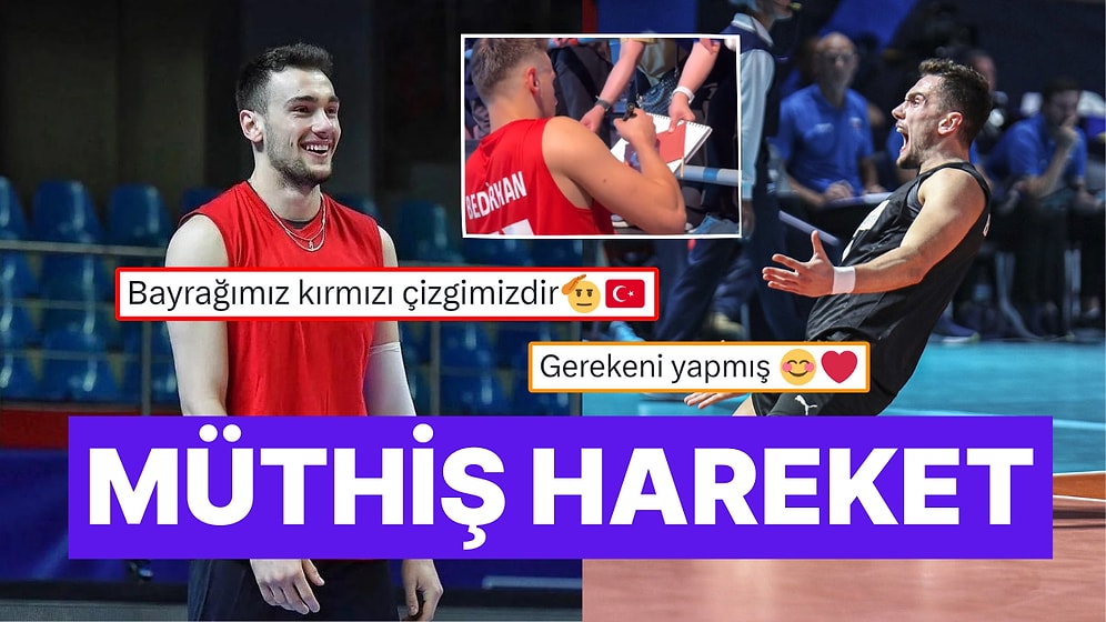 Milli Voleybolcumuz Bedirhan Bülbül'ün İmza Dağıtırken Geri Çevirdiği İsteğe Hayran Kalacaksınız