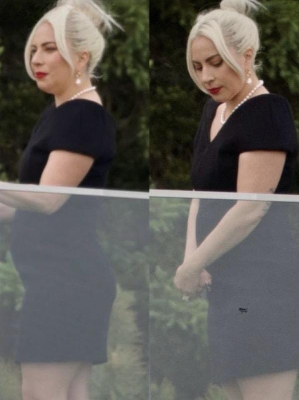 Geçtiğimiz günlerde, Gaga'nın kız kardeşinin düğünündeki oldukça sade tarzı gündem olmuş, öne çıkan karnı ise kısa sürede hamilelik iddialarını doğurmuştu.