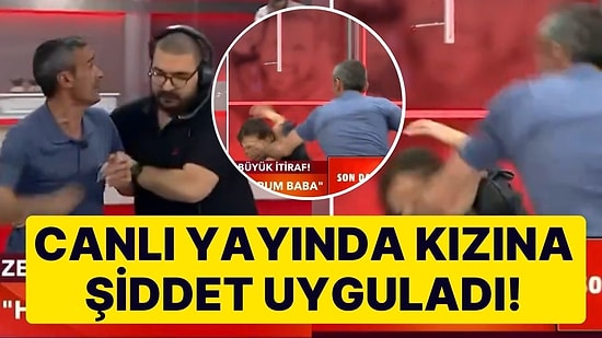 Zahide Yetiş'in Programında Kız Çocuğuna Baba Şiddeti! Bağırarak Üstüne Yürüyüp, Tokat Attı