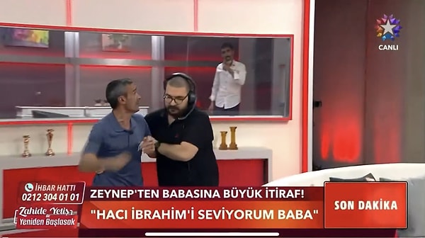 Star TV'de yayınlanan Zahide Yetiş ile 'Yeniden Başlasak' programında skandal bir olay yaşandı.