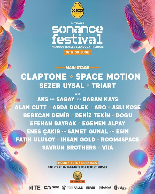 Sonance Festival, müzik tutkunlarını eşsiz bir atmosferde buluşturacak