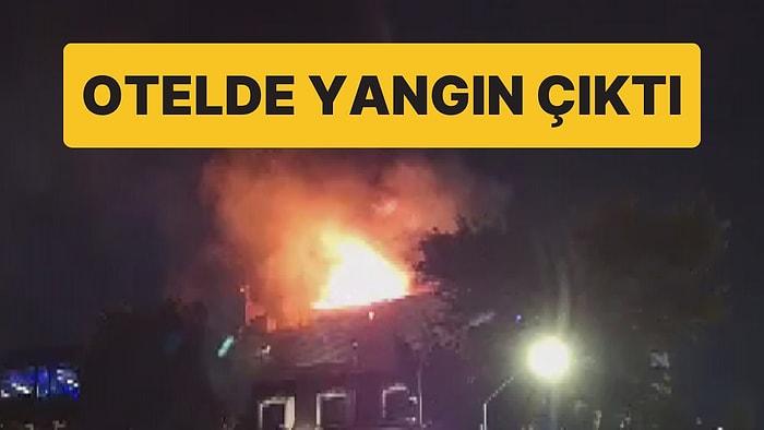 İstanbul Kalamış’ta Otel Yangını: Çok Sayıda İtfaiye Ekibi Müdahale Ediyor