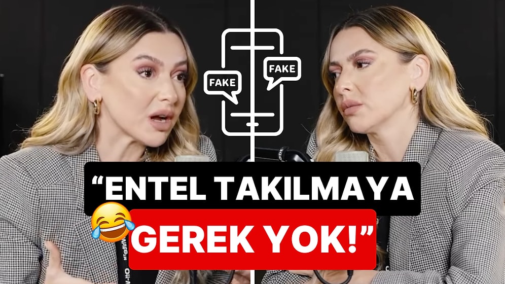 Yine Dobralığını Konuşturdu: Herkes Kadar Stalker Olduğunu Kabul Eden Hadise'den Fake Hesap İtirafı!