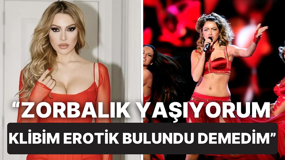 Klibi Erotik Bulunmuştu: Katıldığı Programda Eurovision Anılarından Üzülerek Bahseden Hadise Yürek Burktu!