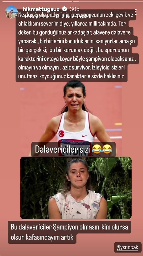 Hikmet Tuğsuz'un paylaşımı: