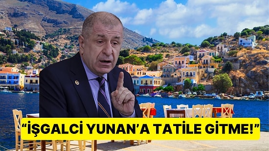 Ümit Özdağ'ın "Yunan Adalarına Tatile Gitmeyin" Paylaşımına Esnaf Kazığı Yemekten Bıkanlar Tepki Gösterdi