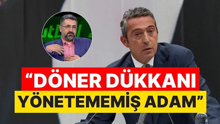 Fenerbahçe Başkanı Ali Koç Futbol Yorumcusu Serdar Ali Çelikler'in Eleştirisine Tepki Gösterdi