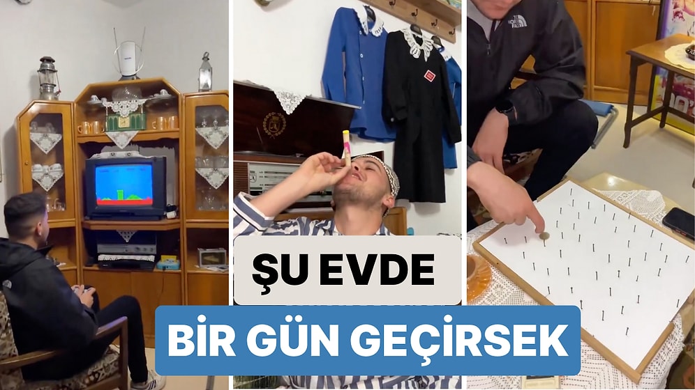 Çocukluğu 90'larda Geçmiş Olanlar Toplanın: Her Detayıyla Sizi 90'lı Yıllara Götürecek O Ev