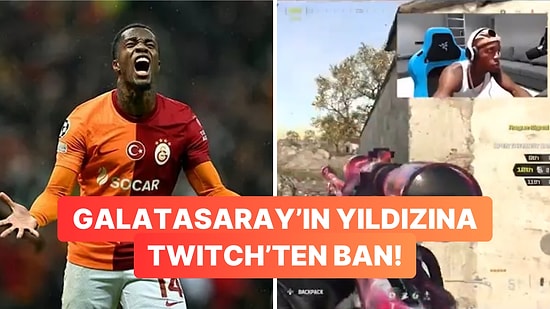 Galatasaraylı Wilfried Zaha Twitch'te Oyun Yayını Yaparken Ban Yedi