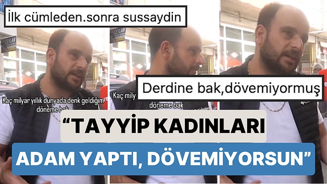 Bir Vatandaş "Kadın ve Erkek Eşit midir?" Sorusuna Verdiği Cevabın Her Cümlesiyle Sinirleri Bozdu