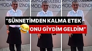 "Sünnetimden Kalma Etek" Açıklamasıyla Kombinini Tanıtan Modacı Hakan Akkaya Dillere Düşmekten Kurtulamadı