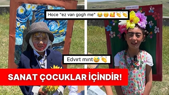 Çocukları Dünyaca Ünlü Eserlere Dönüştüren Yaratıcı Öğretmenler Alkışları Topladı