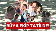 Rüya Ekip Tatilde! Bodrum'da Buluşan Özpirinçci ve Tatlıtuğ Çiftine Alina Boz ve Eşi Umut Evirgen de Katıldı!