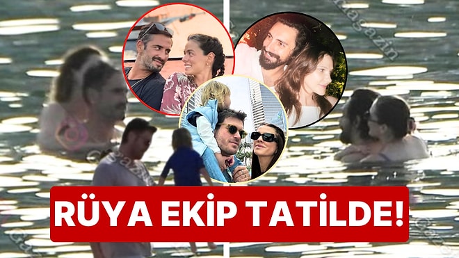 Rüya Ekip Tatilde! Bodrum'da Buluşan Özpirinçci ve Tatlıtuğ Çiftine Alina Boz ve Eşi Umut Evirgen de Katıldı!