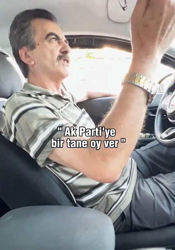 Bilenler bilir taksici abiler ne yapar eder konuyu siyasete getirir. Abimiz de AKP’yi istemediğinden konuyu açarak başladı konuşmaya.