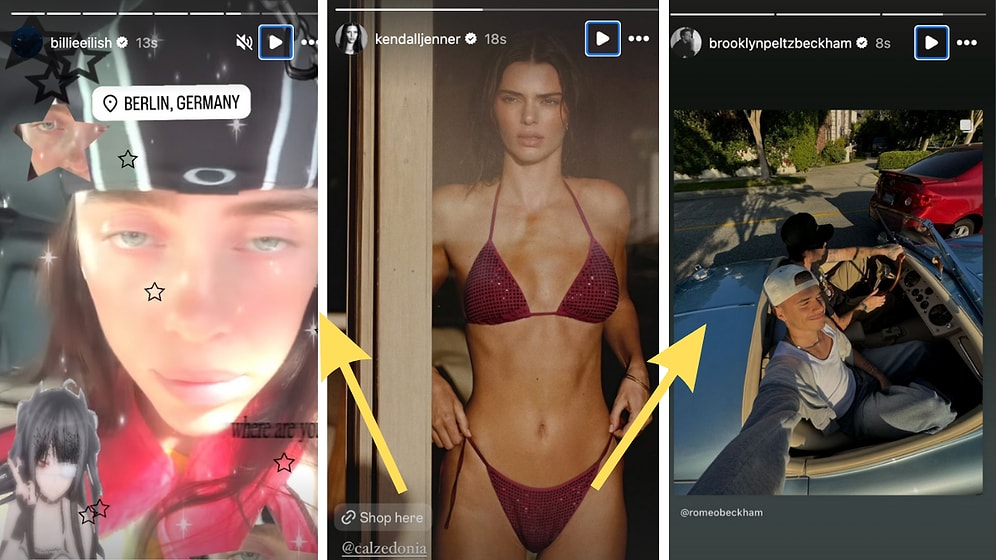 Yürek Hoplatan Jenner'dan Bikinli Palvin'e 7 Haziran'da Yabancı Ünlülerin Yaptığı Instagram Paylaşımları