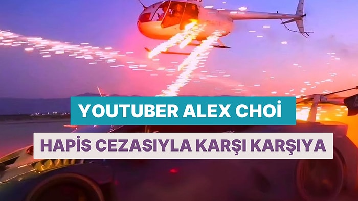 Ünlü Youtuber Alex Choi Lamborghini'ye Havai Fişek Atma Gösterisiyle Davalık Oldu!