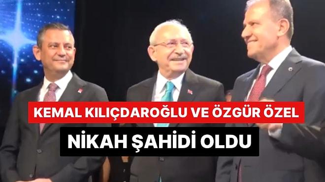 Nikah Onları Buluşturdu: Kemal Kılıçdaroğlu ve Özgür Özel Nikah Şahitliği Yaptı!