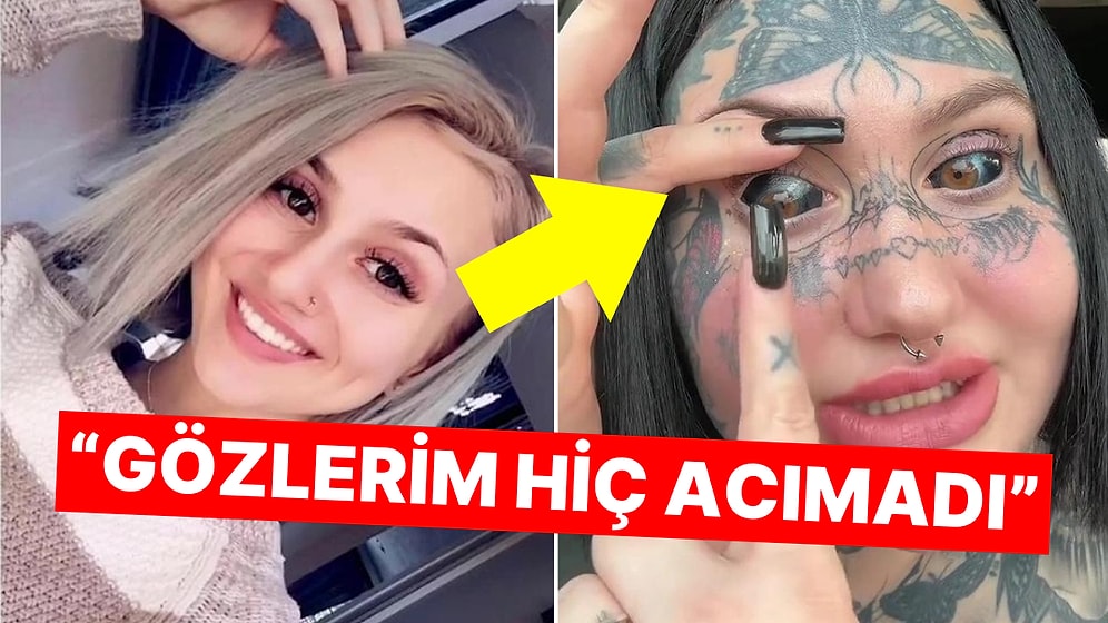 Gözlerine Bile Dövme Yaptırarak Tamamen Tanınmaz Hale Gelen Kadın: 'Bu Tutkumdan Asla Vazgeçmem'