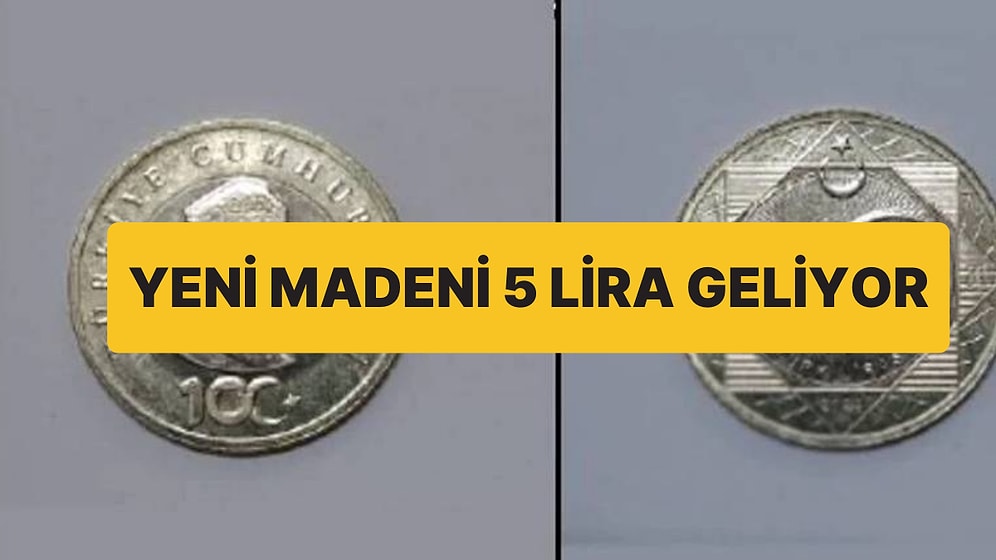 Resmi Gazete’de Yer Aldı: Yeni Madeni 5 TL Geliyor