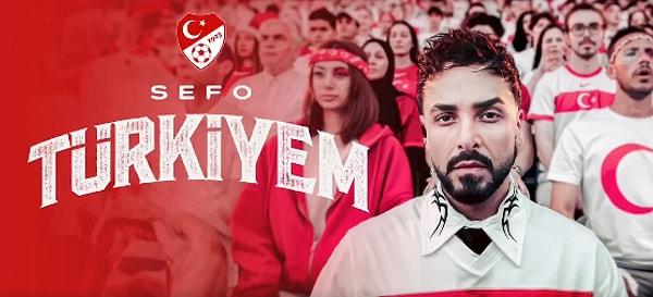 Sefo'nun yazdığı Türkiye'm isimli şarkı Türkiye Futbol Federasyonu tarafından Türk futbolseverlerle paylaşıldı.