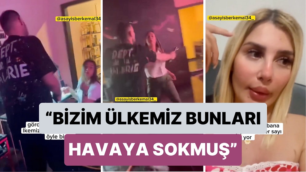 Bir Güzellik Merkezinde Bakım Yaptıran Yabancı Uyruklu Bir Kadın Güzellik Merkezinin Sahibine Saldırdı